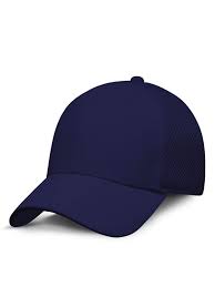 gorra liza azul acrílico
